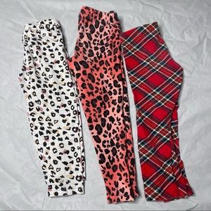Toddler Girls Printed Leggings 4t Bundle